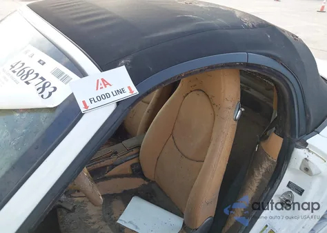 2008 Porsche Boxster from USA, damaged, VIN WP0CA29838U712845